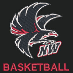 NW Basketball - Dri Mesh ® Polo with Tipped Collar and Piping Design