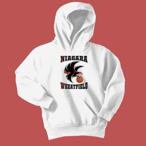 NW Basketball - Youth Core Fleece Pullover Hooded Sweatshirt Thumbnail