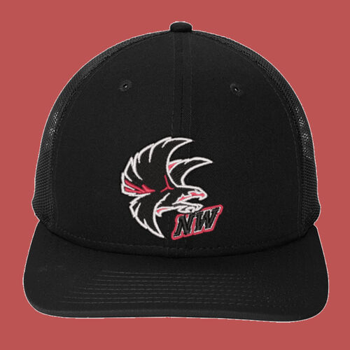 NW Basketball - Snapback Low Profile Trucker Cap Thumbnail